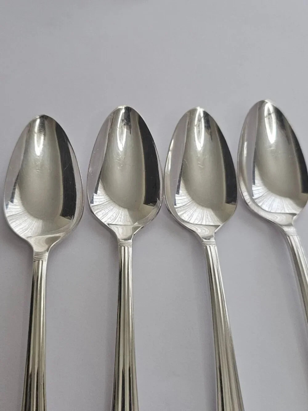 4 Oneida Coronation Spoons 6